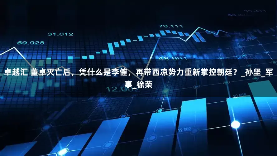 卓越汇 董卓灭亡后，凭什么是李傕，再带西凉势力重新掌控朝廷？_孙坚_军事_徐荣